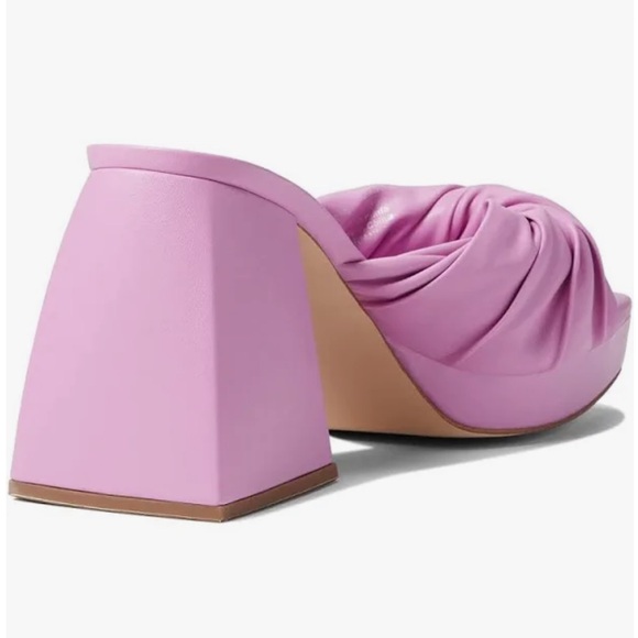 Circus By Sam Edelman Marianna Pink Chunky Heel Sandals Size 6.5 - Picture 7 of 9